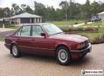 BMW 740IL 7 SERIES 1993 SEDAN MAROON COLOUR AUTOMATIC  IN VERY GOOD CONDITON for Sale