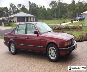 Item BMW 740IL 7 SERIES 1993 SEDAN MAROON COLOUR AUTOMATIC  IN VERY GOOD CONDITON for Sale