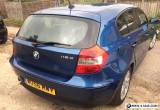 2006 BMW 1 SERIES 118D DIESEL 5 DOOR HATCHBACK QUICKSALE for Sale