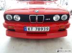 1989 BMW M3 Base Coupe 2-Door for Sale