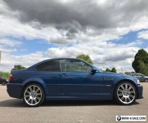 Item BMW E46 M3 COUPE 2002 6 SPEED MANUAL FULL SERVICE HISTORY NOT MODIFIED  for Sale