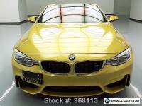 2015 BMW M4 CONVERTIBLE EXECUTIVE M DCT NAV HUD