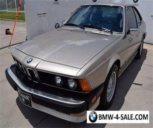 Item 1987 BMW 6-Series 635CSI for Sale