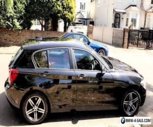 Item BMW 1 Series Black 2.0 116d Sport 5dr. Red leather. Automatic.Diesel  for Sale