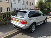 bmw x5 3.0i sport auto 113000 miles silver