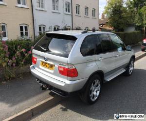 bmw x5 3.0i sport auto 113000 miles silver for Sale