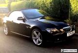 BEAUTIFUL 2005 BLACK BMW 645 4.4 AUTO Ci CONVERTIBLE GREAT ALL ROUND CONDITION for Sale