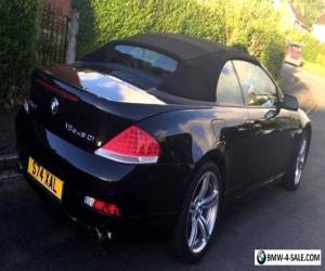 Item BEAUTIFUL 2005 BLACK BMW 645 4.4 AUTO Ci CONVERTIBLE GREAT ALL ROUND CONDITION for Sale