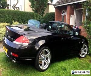 Item BEAUTIFUL 2005 BLACK BMW 645 4.4 AUTO Ci CONVERTIBLE GREAT ALL ROUND CONDITION for Sale