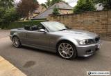 BMW M3 E46 2006 56 REG CONVERTIBLE SMG2 DRIVELOGIC 66K MILES WITH FBMWMDSH  for Sale