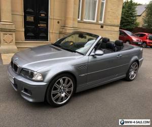 Item BMW M3 E46 2006 56 REG CONVERTIBLE SMG2 DRIVELOGIC 66K MILES WITH FBMWMDSH  for Sale