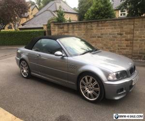 Item BMW M3 E46 2006 56 REG CONVERTIBLE SMG2 DRIVELOGIC 66K MILES WITH FBMWMDSH  for Sale