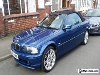 BMW 318 SE Convertible, 2.0, 2002, Blue