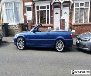 Item BMW 318 SE Convertible, 2.0, 2002, Blue for Sale