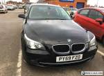 2009 BMW 520D SE BUSINESS EDITION/LCI/ BLACK/GREAT SPEC/177BHP/FULL LEATHER for Sale