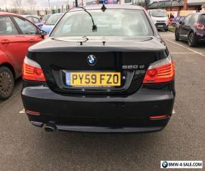 Item 2009 BMW 520D SE BUSINESS EDITION/LCI/ BLACK/GREAT SPEC/177BHP/FULL LEATHER for Sale