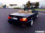 2000 BMW 330 Black Soft Top Convertible Tourer -Auto - Rego for Sale