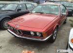 1977 BMW 633CSi E24 Auto carmen for Sale