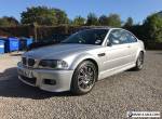 BMW M3 E46 2001 Manual Coupe Full service history 48,500mls 3 owners from new. for Sale
