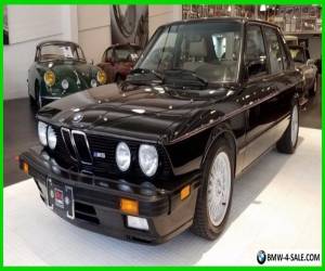 Item 1988 BMW M5 Base Sedan 4-Door for Sale