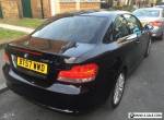 BMW 1 Series 120d Coupe Black for Sale