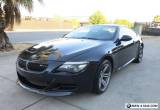 2009 BMW M6 2009 BMW M6 Coupe 5.0L V10 for Sale
