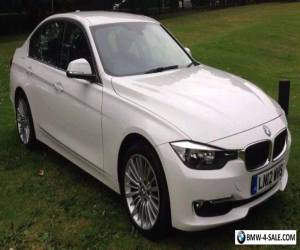 BMW 320d Luxury 4d Step Auto 3 series saloon in white 2012 for Sale