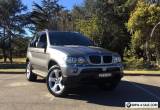 BMW X5 DIESEL 3.0 E53 MY2004, A PERFECT EXAMPLE, LOG BOOKS, MUST SELL, SYDNEY  for Sale