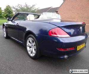 Item 2007 BMW 6 SERIES 3.0 630i AUTO 2DR STUNNING CONVERTIBLE AUTO TOP SPEC LOOK!! for Sale