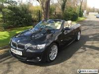 2008 BMW 330I M SPORT E93 CONVERTIBLE AUTO BLACK, FULL YEAR MOT + SERVICE + HPI