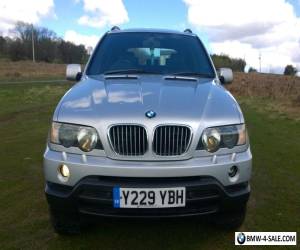 Item 2001 BMW X5 4.4 SPORT 5DR V8 4X4 SILVER BLACK LEATHER NAVIGATION for Sale