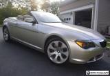 2005 BMW 6-Series 645ci Convertible for Sale