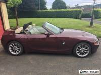 BMW Z4 2.2l 2004 MERLOT RED, LOW MILEAGE