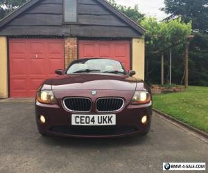 Item BMW Z4 2.2l 2004 MERLOT RED, LOW MILEAGE for Sale