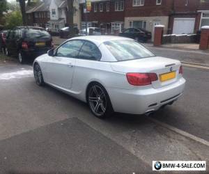 Item BMW 320i Sport Plus Convertible Rare Pearlescent White Paint FBMWSH 47K for Sale
