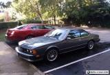 1987 BMW 6-Series CSI for Sale