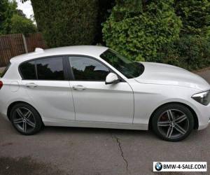 Item 2012 12 BMW F20 1 SERIES  116d SPORT DIESEL WHITE FULL BMW History Alloys 2 Keys for Sale