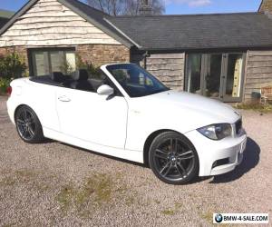 BMW 1 series 120D M SPORT CONVERTIBLE WHITE Low Mileage for Sale