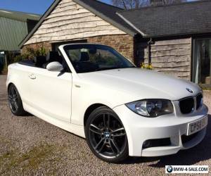 Item BMW 1 series 120D M SPORT CONVERTIBLE WHITE Low Mileage for Sale