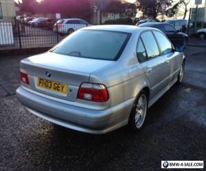 Item 2003 BMW 520 2.2i ES SE SILVER EXCELLENT CONDITION MOT DEC.NICE CAR. for Sale