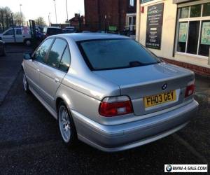 Item 2003 BMW 520 2.2i ES SE SILVER EXCELLENT CONDITION MOT DEC.NICE CAR. for Sale