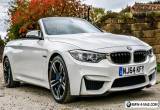 Bmw m4 convertible white 2015 for Sale