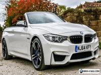 Bmw m4 convertible white 2015