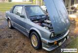 1989 BMW 3-Series 325i for Sale