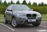 2011/11 BMW X3 XDRIVE 20D SE 2.0 DIESEL AUTO 4X4 - SPACE GREY - SADDLE LEATHER for Sale