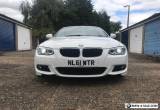 Bmw BMW 3 Series 320I M-Sport in White / Red Leather  for Sale