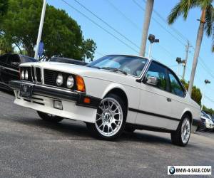 Item 1987 BMW 6-Series 635CSi for Sale