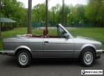 1987 BMW 3-Series Convertable for Sale