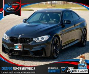 Item 2016 BMW M4 6 SPEED MANUAL, CARBON ROOF & DASH, HEATED SEATS for Sale