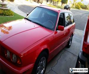 Item 1993 BMW 5-Series 525I E34 Touring Wagon Red for Sale